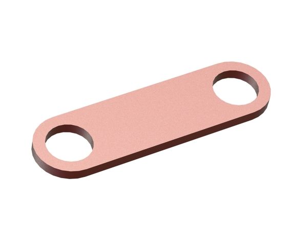 Base per coltello da banco 91x4x25 Hardox per Eldan Recycling 