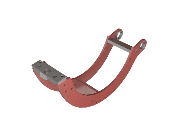 Cassette de crible centre, Hardox pour Lindner Recyclingtech Lindner Polaris 1800