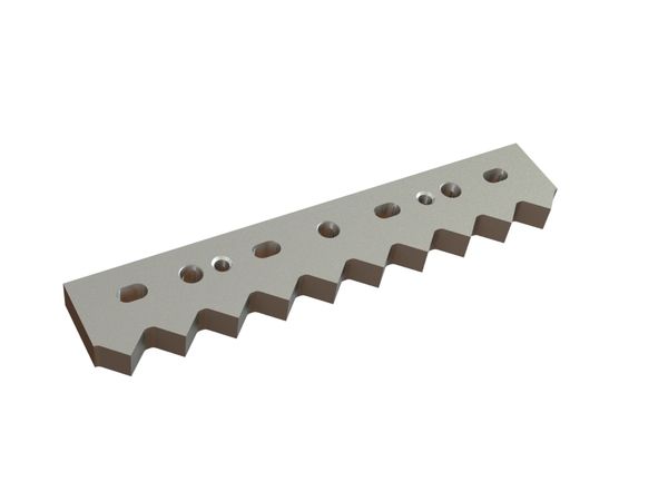 Center stripper rake 491x94x30 Premium Line, version 37, W9 version for Untha Untha MR