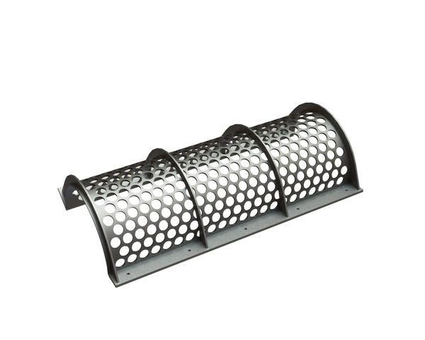 Cesta de criba 1014 ancho, espesor t=6 perforación Ø35, puente 8, Creusabro para GROSS Apparatebau GmbH 