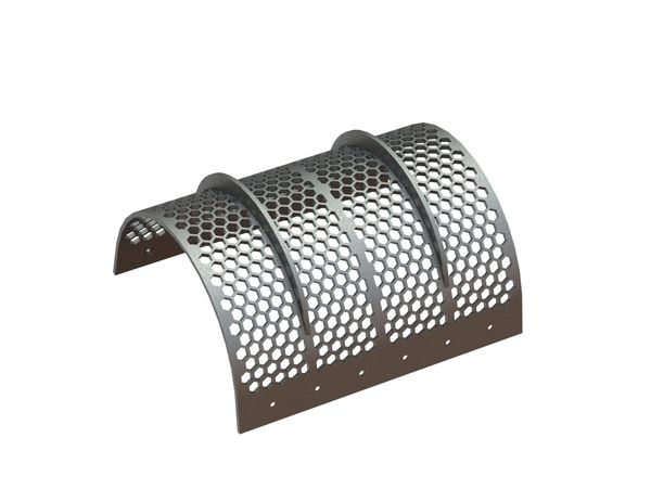 Cesta de criba 978 ancho, espesor t=15, ligamento 8 para Doppstadt Umwelttechnik GmbH 