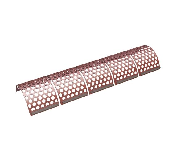 Cesta de cribado desmontable de 5 piezas, ancho 2520 mm, espesor de chapa perforada t=12 para Vecoplan Vecoplan VAZ 2500