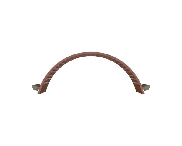 cesto colador 524 ancho, espesor de la placa de cribado t=15 Hardox perforación Ø30, puente 10 para Lindner Recyclingtech Lindner Komet 2800 (A)