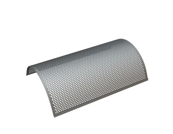 Chapa de criba 1022 ancho, espesor t=5 perforación Ø12, puente 5 para Netzsch-Condux Mahltechnik GmbH 