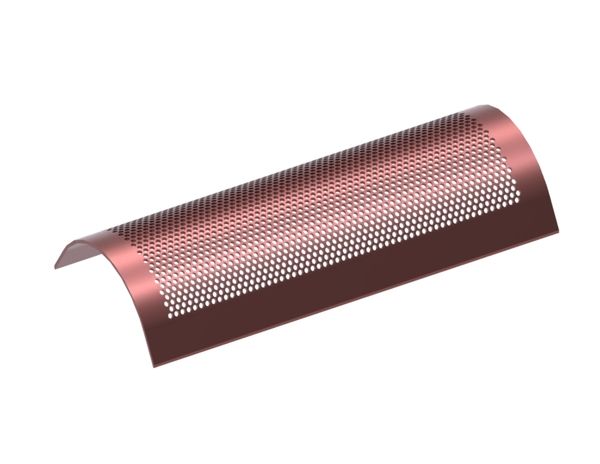 Chapa de criba, ancho 1309, espesor de chapa t=10, perforación Ø15, ligament 5, Hardox para Eldan Recycling Eldan MPR 120