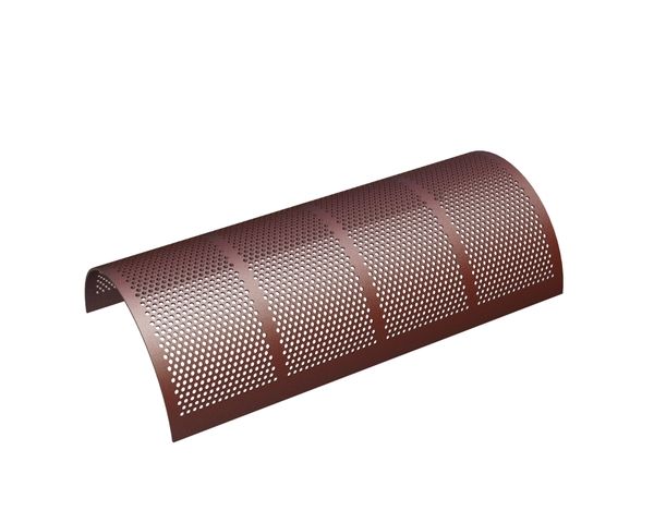 Chapa de criba, ancho 852, espesor de chapa t=5, Hardox, perforación Ø8, nervio 4/19.5 para Wanner Technik GmbH 