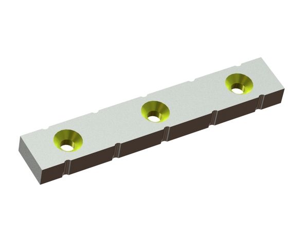 Cisaille alligator 325x55x26, Eco Line, 3x filetage M16 