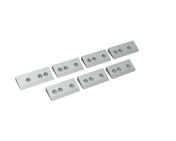 Clamping bar 7-part 2916x180x67, version 80 for Weima Maschinenbau GmbH 