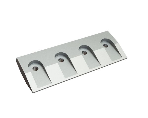 Clamping bar externally 430x170x48 for Vecoplan LLC (Retech) 