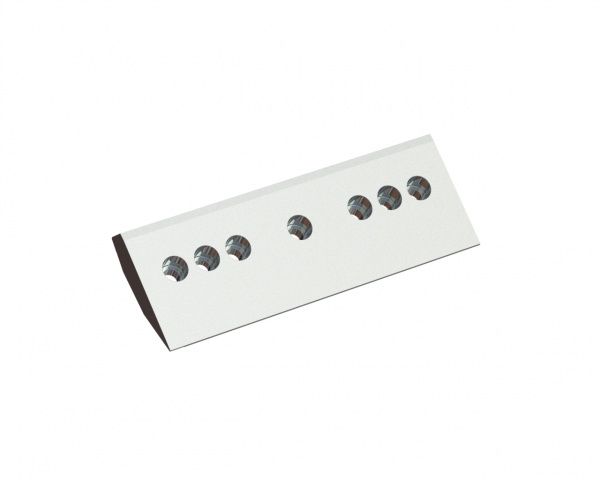 Clamping bar middle outer 453x170x48 for Vecoplan LLC (Retech) 