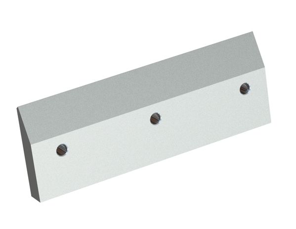 Clamping bar right 487x176x37, 3x M24 thread for Vecoplan LLC (Retech) 