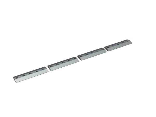 Clamping strip 4-part 2003x148x38, 20 countersunk holes, version 80 for Vecoplan LLC (Retech) Vecoplan VNZ 200 XL