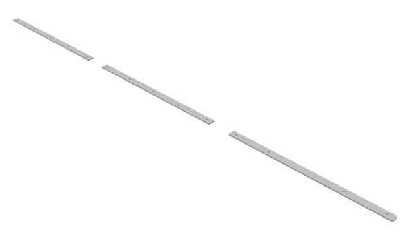 Clamping wedge 3-parts for Vecoplan LLC (Retech) 