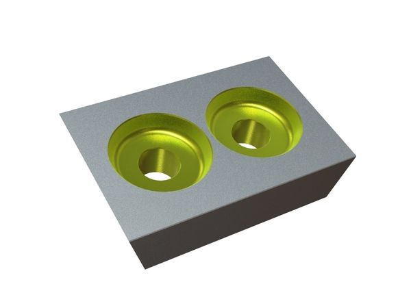 Coltello 151x100x35 Eco Line, versione W9 per Lindner Recyclingtech Lindner Merak 1500