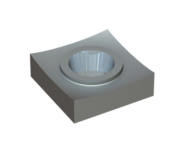 Coltello 40x40x12 Premium Line, foro conico per vite M14, versione X 