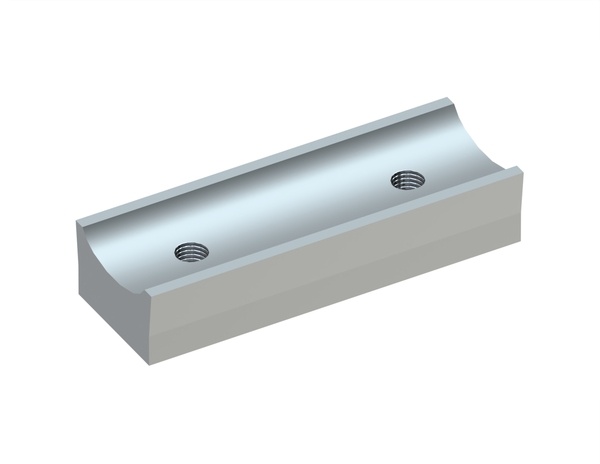 Coltello a gola 172x61x35 con angolo di spoglia Premium Line, 2x filettatura M16, versione X per Lindner Recyclingtech Lindner Komet HP