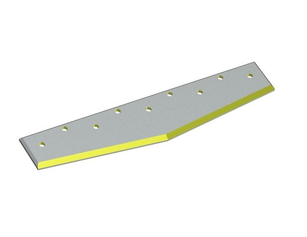 Coltello principale 795x170x15 Eco Line, 9 fori svasati, versione X 