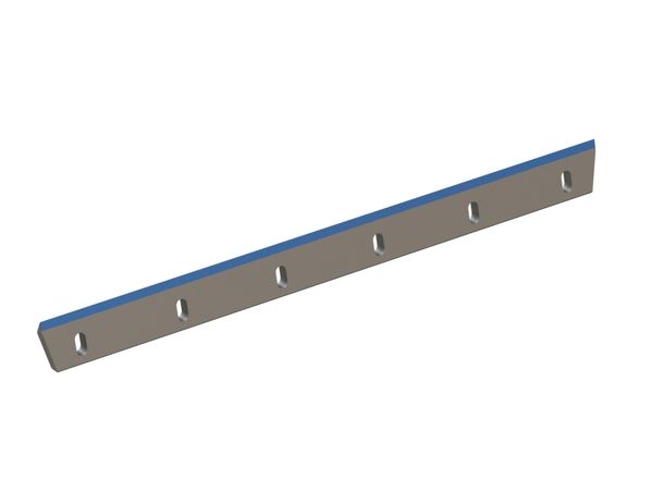 Coltello rotore 1000x90x24, Hybrid Line, tagliente 50°, M12, qualità metallo duro H5, 6 asole 18x38 