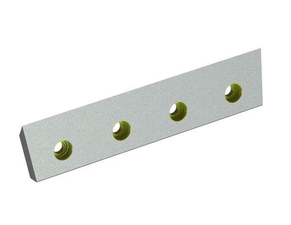 Coltello rotore 250x57x14 Eco Line, 4 fori, versione X per Heinrich Dreher Maschinenbau 