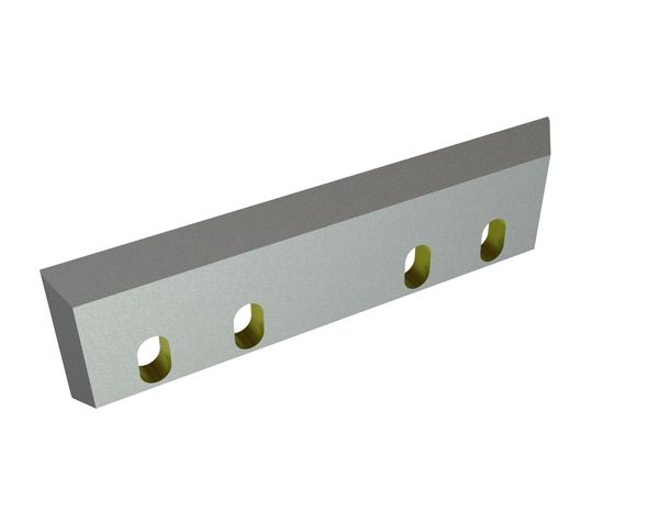 Coltello rotore 317x84x16, Eco Line, 4 asole, tagliente 45°, versione X per Getecha GmbH 