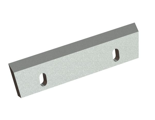 Coltello rotore 345x85x18, Premium Line, 2 asole, tagliente 45°, versione X per Zerma | AMIS Zerma GSE 500/700