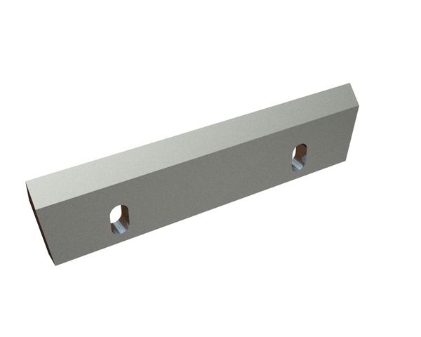 Coltello rotore 345x85x18, PremiumCut, 2 asole, tagliente 45°, versione X per Zerma | AMIS Zerma GSE 500/700