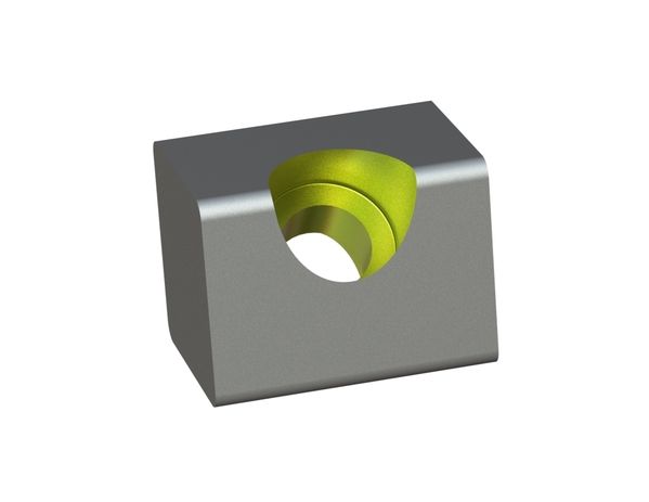 Coltello rotore 40x30x30 Eco Line, foro svasato Ø18/Ø20, versione X 
