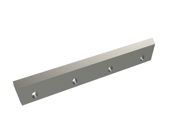 Coltello rotore 415x68x14, PremiumCut, 4 asole, tagliente 45°, 2x filettatura M8, versione Y per Tria 