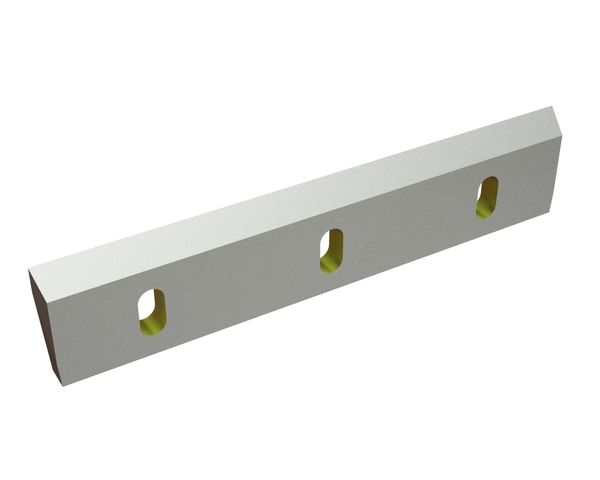 Coltello rotore 485x100x22, Eco Line, 3 asole, tagliente 50°, versione X per Herbold Meckesheim GmbH 