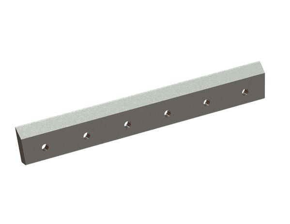 Coltello rotore 640x88x24, Premium Line, 6 fori svasati, tagliente 4x55°/45°, versione X per Heinrich Dreher Maschinenbau 