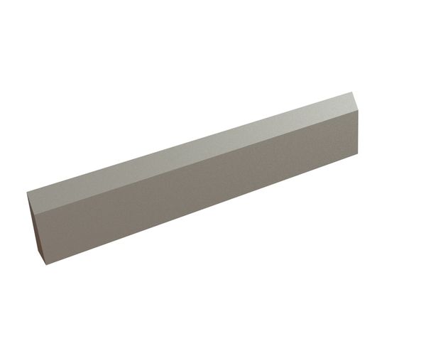 Coltello rotore a cuneo 398x75x25, PremiumCut, tagliente 40°/10°, versione X per Zerma | AMIS Zerma GS 300/400