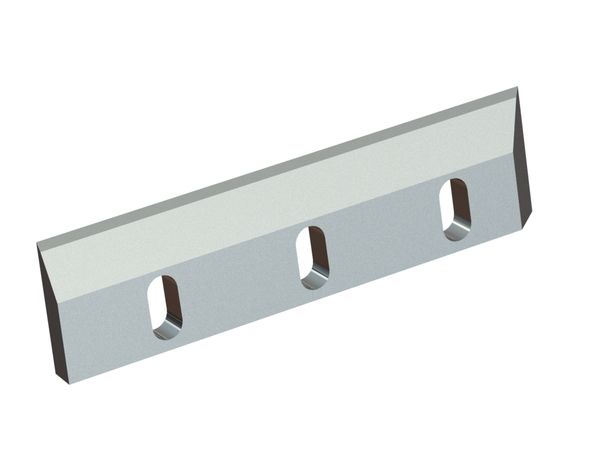 Coltello rotore destro 399x100x25, Premium Line, 3 asole, tagliente 30°/45°, versione Y 