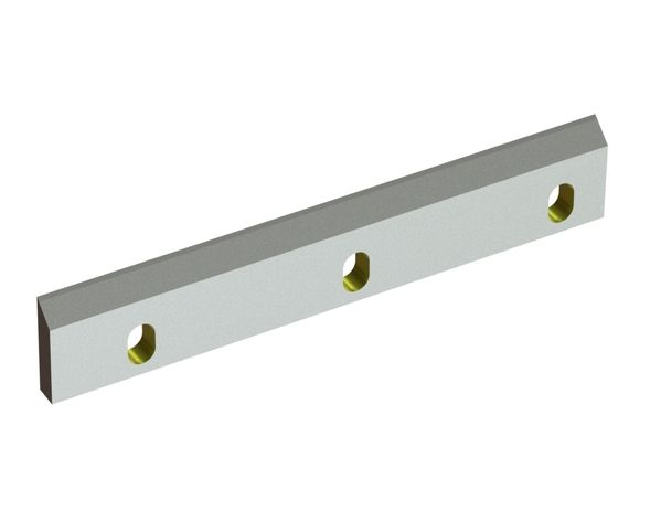 Coltello rotore destro 462x80x20, Eco Line, 3 asole, tagliente 50°/55°, versione X per Rapid Granulator AB 