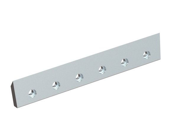 Coltello rotore destro 510x88x24, Premium Line, 6 fori svasati, tagliente 45°, versione Y per Heinrich Dreher Maschinenbau 