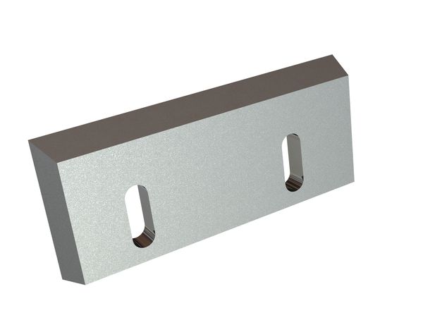 Coltello rotore sinistro 200x85x15, Premium Line, 2 asole, 2xM8 filettature, versione Y per Hosokawa Alpine AG 