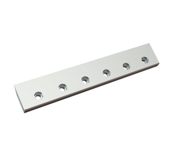 Coltello rotore sinistro 510x88x24, Premium Line, 6 fori svasati, tagliente 55°/45°, versione X per Heinrich Dreher Maschinenbau 