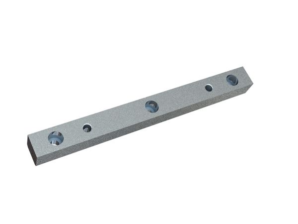 Coltello statore 316x30x30 Premium Line, 3 fori svasati, filettatura 2xM12, versione Y per Amis | Zerma Zerma GS 400/600