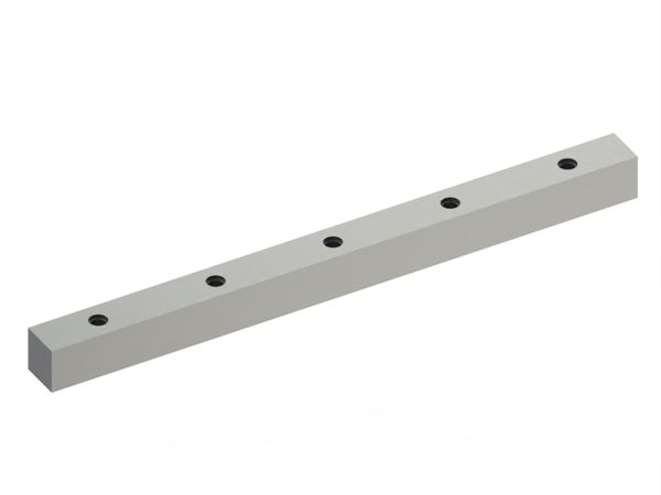 Coltello statore 399.6x30x28, PremiumCut, 5x M12, svasatura su entrambi i lati Ø12x3, versione Y per Hosokawa Alpine AG 