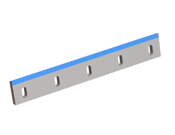 Coltello statore 748x115x25, Hybrid Line, tagliente 70°, M12/M14, qualità in metallo duro H4 per Folcieri 