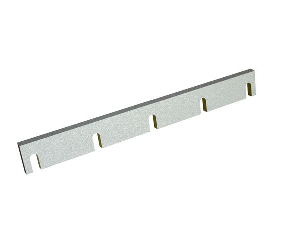 Coltello statore 800x90x20 Eco Line, 5 asole, versione X per Netzsch-Condux Mahltechnik GmbH 