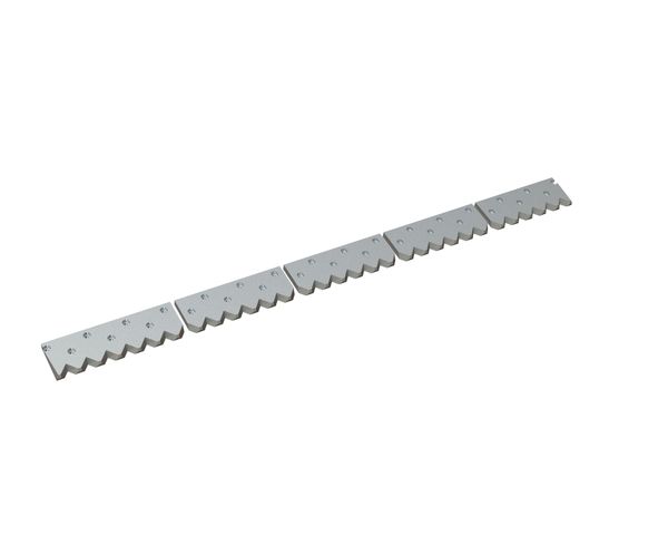Contracuchilla de 5 piezas 2485x176x30 Premium Line, versión 80, versión X para Vecoplan Vecoplan VAZ 300/250
