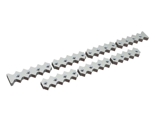 Contracuchilla de 7 piezas 2916x128x45 Premium Line, versión 80, versión X para Weima Maschinenbau GmbH 