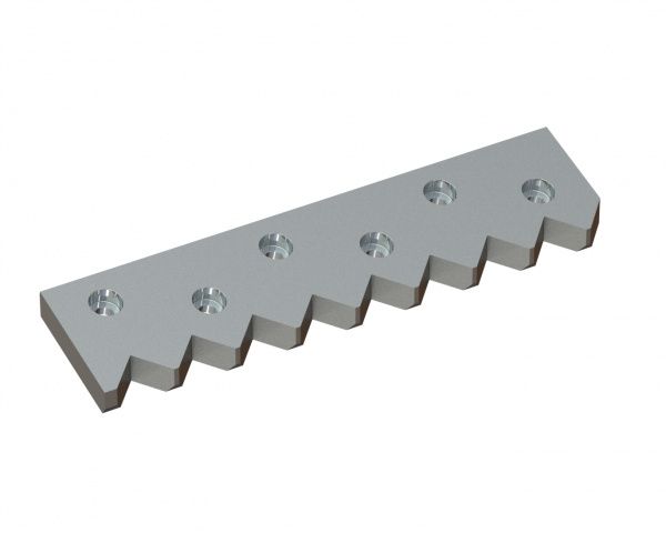 Contracuchilla derecha 552x136x28 Premium Line, versión 60, versión X para Vecoplan 