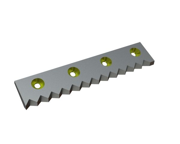 Contracuchilla izquierda 474x99x30 StandardCut, versión 40, versión X para Weima Maschinenbau GmbH 