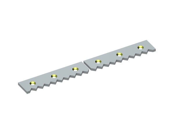 Contre-couteau 2 pièces 794x99x15 Eco Line, version 30, version B1 pour Weima Maschinenbau GmbH Weima WLK