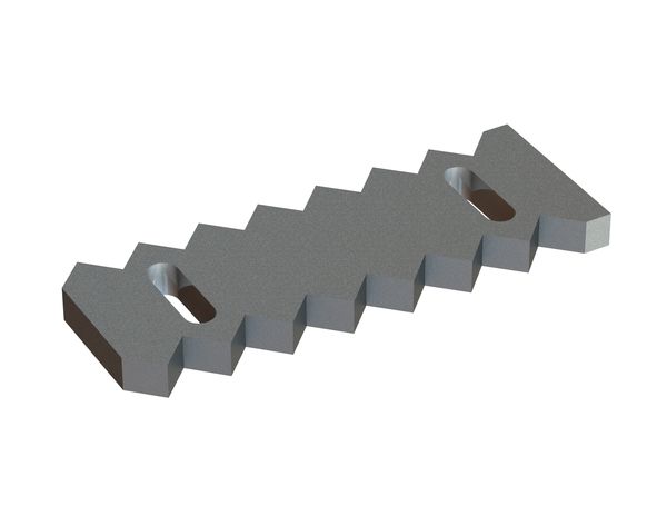 Contre-couteau 277x100x20 Premium Line, version X 