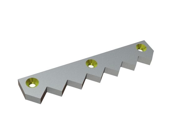 Contre-couteau 392x78x23 Eco Line, version 49, version X pour Neuweiler 