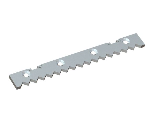 Contre-couteau 595x70x15 Premium Line, version 35, version B1 pour Weima Maschinenbau GmbH 