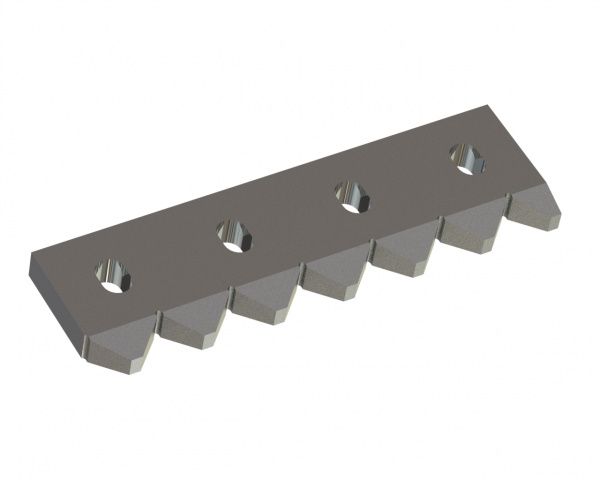 Contre-couteau gauche 427x123x28 Premium Line, version 60, version X pour Vecoplan 