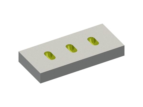 Contre-lame 197x89x25 Eco line 